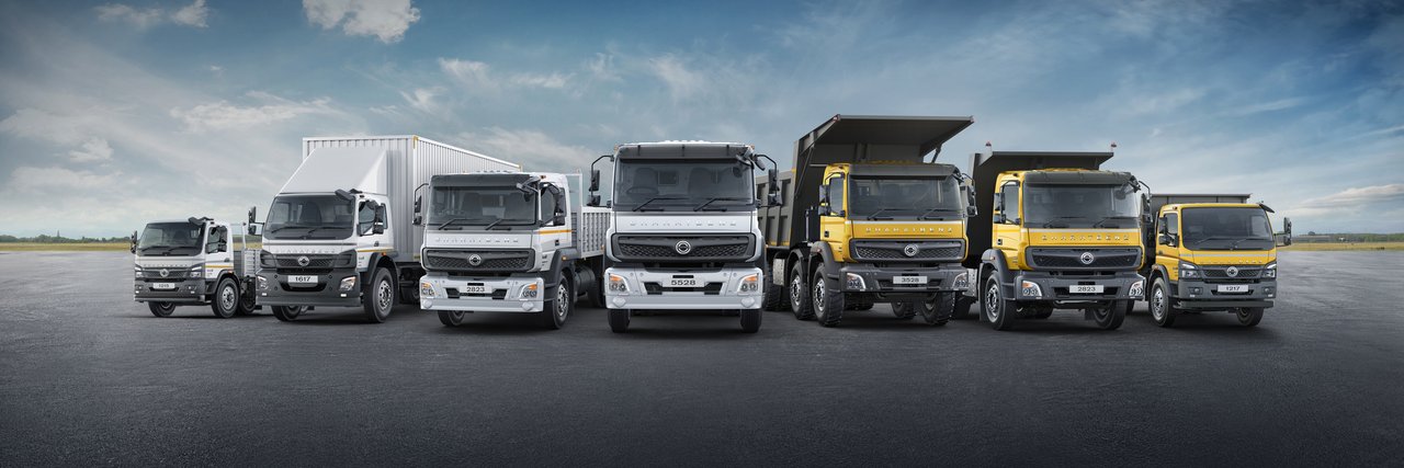 BharatBenz truck range