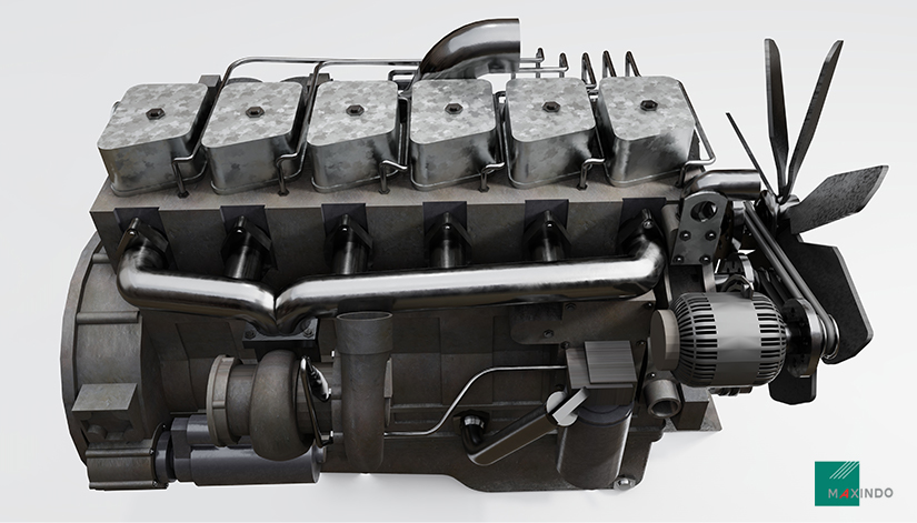 Diesel engine spare parts